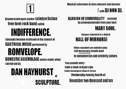 big dan hayhurst romvelope indifference