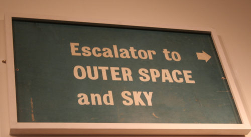 escalator to outer space and sky