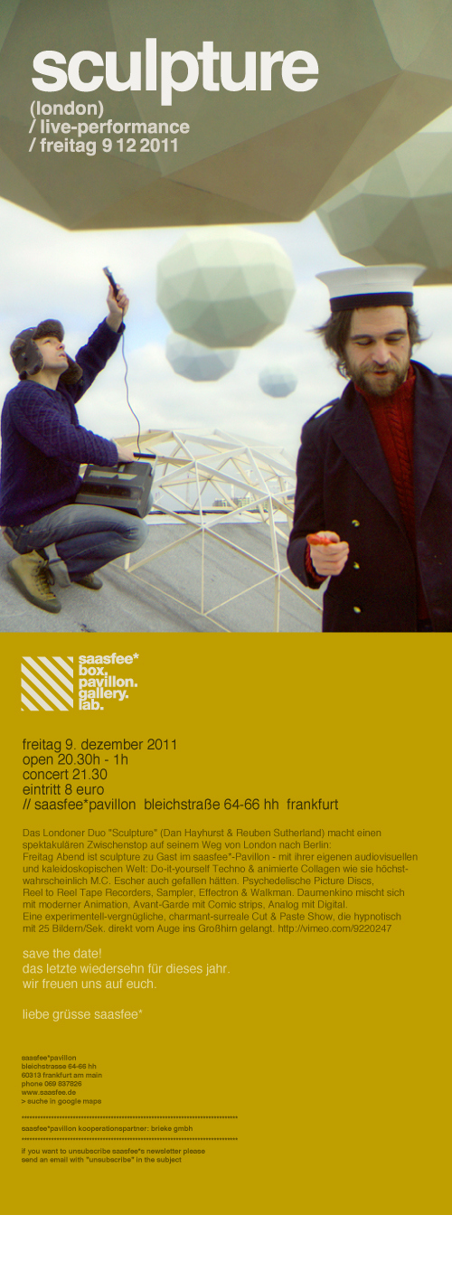 sculpture saasfee frankfurt zoetrope praxinoscope tape loop